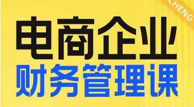 电商老板必学财务算账课-渡漳网