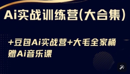 Ai实战训练营大合集-渡漳网