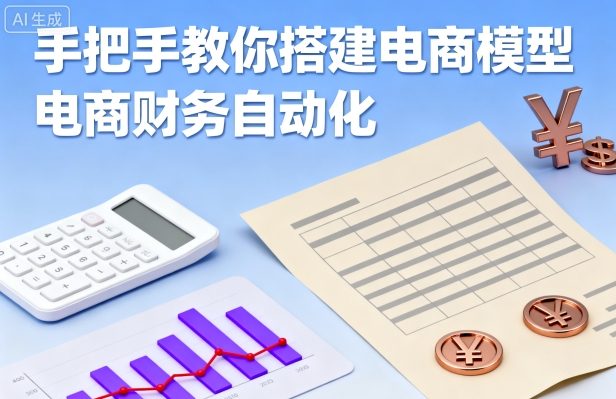赵富贵手把手教你搭建电商财务模型-渡漳网