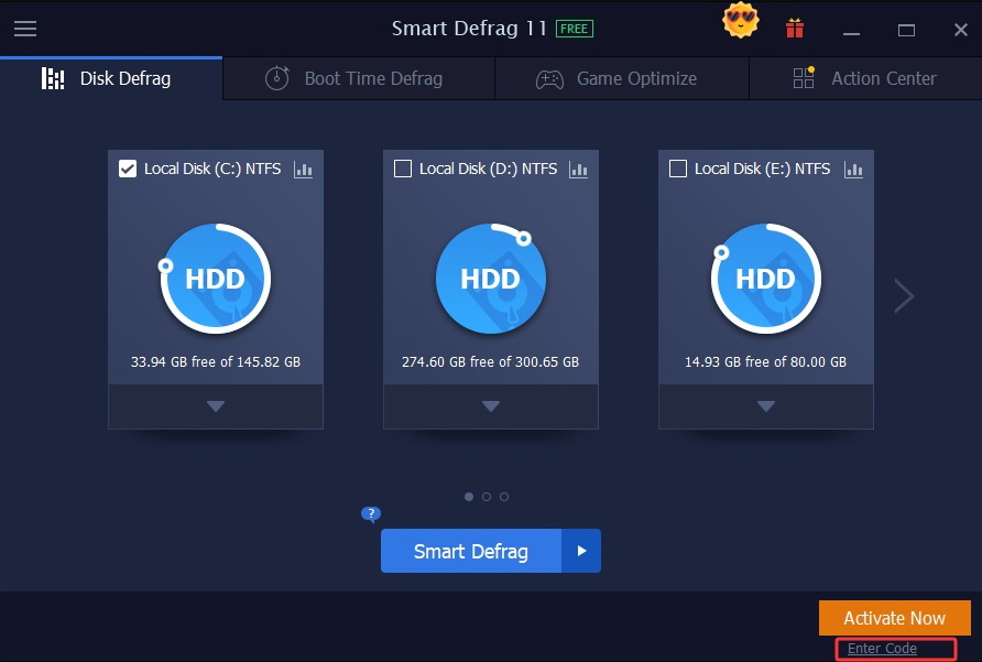 IObit Smart Defrag激活Pro