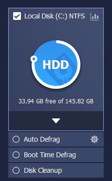 IObit Smart Defrag磁盘碎片整理