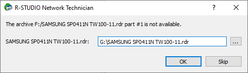 R-Studio磁盘映像