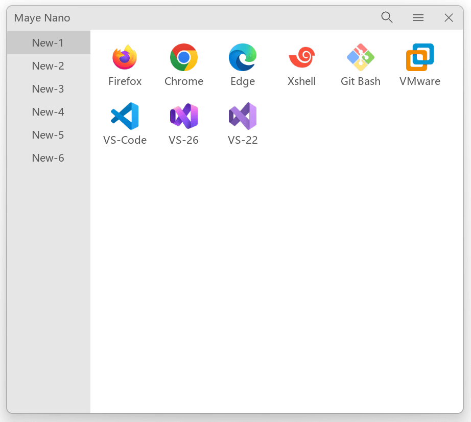 Maye Nano简洁快速启动绿色版