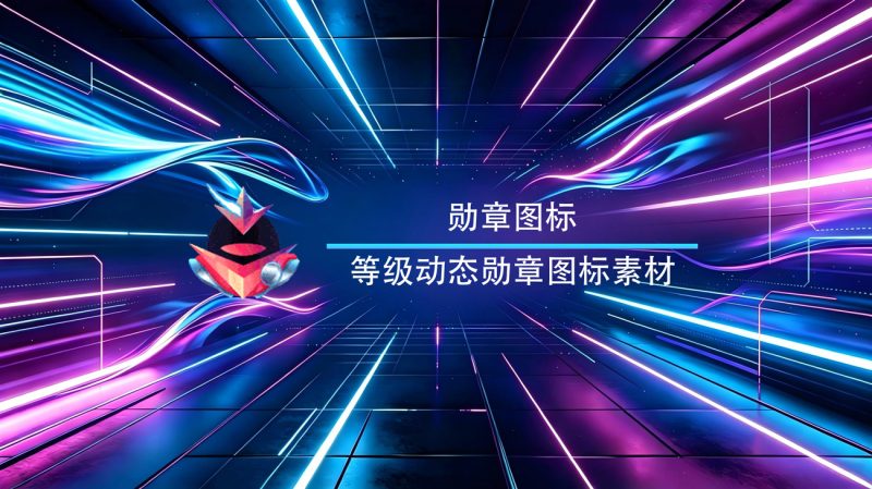 大VIP等级动态勋章图标素材-渡漳网