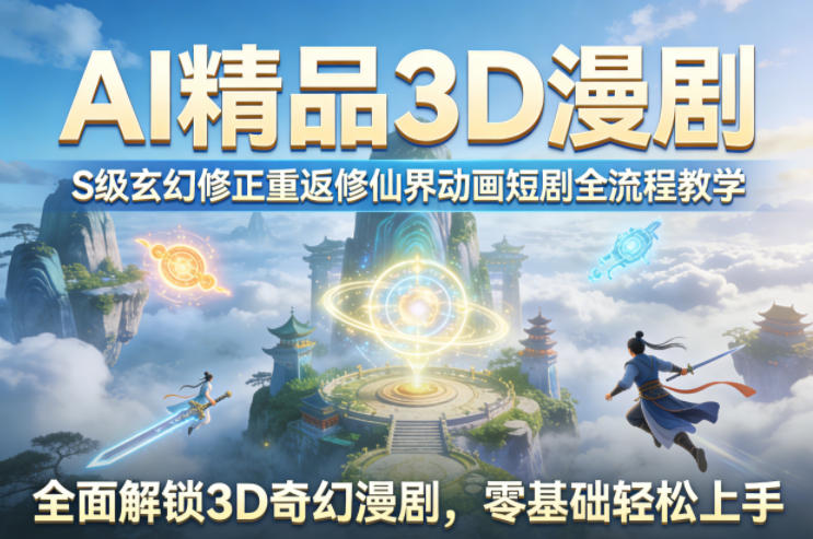 AI精品3D漫剧-渡漳网
