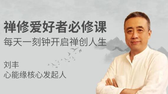 刘丰《禅修养心》讲座视频,禅修爱好者必修课-渡漳网