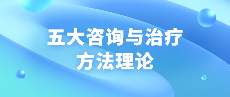 五大咨询与治疗方法理论-渡漳网