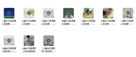 魏晓辉《魏氏中医调理心脑血管疾病》十六期-渡漳网
