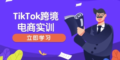 TikTok跨境电商实训,开店准备与选品策略到运营-渡漳网