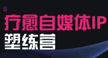 治愈自媒体IP训练营，专为疗愈领域从业者打造-渡漳网