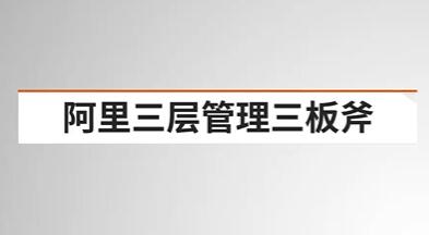 阿里三层管理三板斧-渡漳网