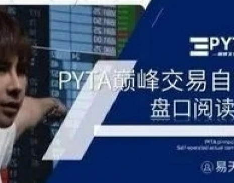 PYTA交易自营 盘口阅读课-渡漳网