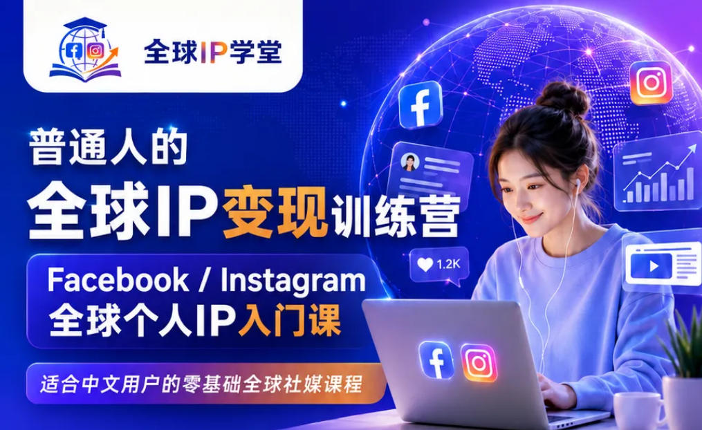普通人的全球IP变现训练营