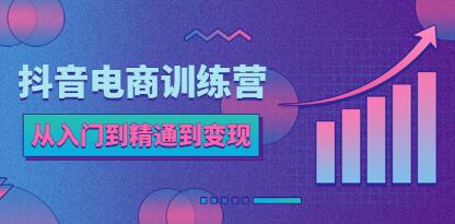 《抖音电商训练营》从入门到精通,从账号定位到流量变现,抖店运营实操-渡漳网