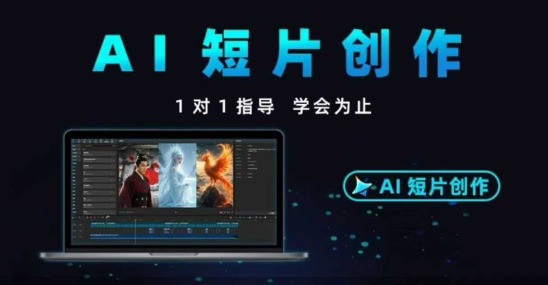 AI短片创作从零基础到实战落地-渡漳网