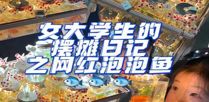 抖音很火的《泡泡鱼手工小成本地摊创业项目》日�500+项目课程解析-渡漳网