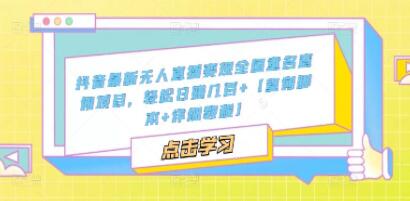 抖音最新无人直播变现《全国重名查询项目》日赚几百-渡漳网