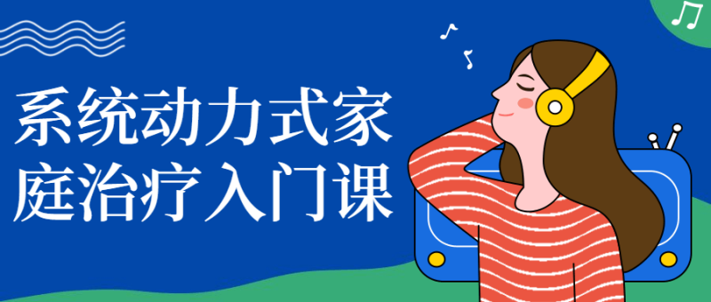 系统动力式家庭治疗入门课-渡漳网