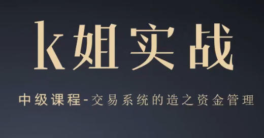 K姐三套课,K姐期货交易系统,裸K实战初级高级-渡漳网