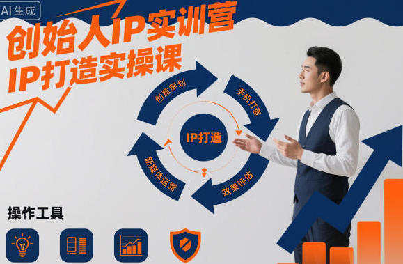 创始人IP实训营,IP打造实操课-渡漳网