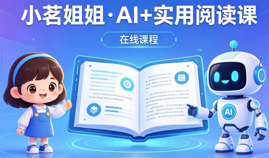 小茗姐姐AI+实用阅读课