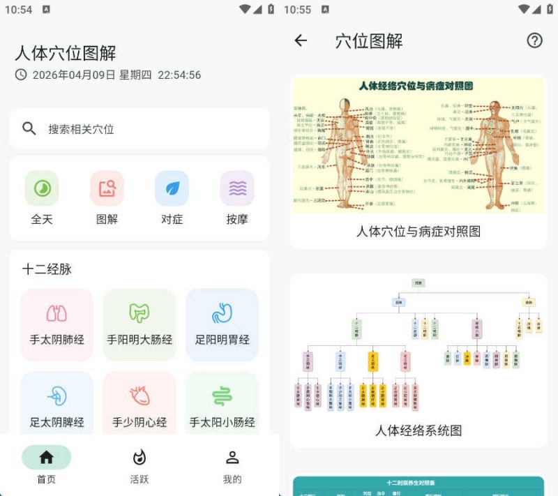 安卓人体穴位图解 v3.2.0-渡漳网