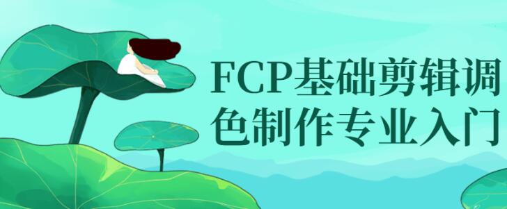 FinalCut教程视频《FCP基础剪辑调色影视视频制作专业入门》-渡漳网