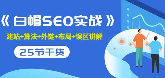 逆冬《白帽SEO实战教程》建站+算法+外链+布局+误区讲解，全程无废话-渡漳网