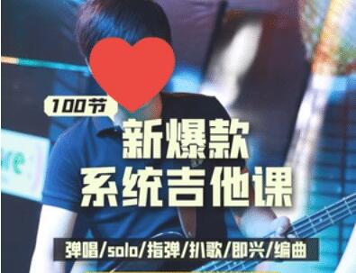 《吉他系统教程》小白到大神-渡漳网