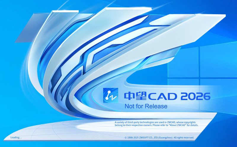 CAD制图-中望CAD2026 SP1 12.02中文高级版-渡漳网