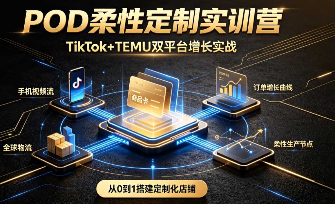 POD柔性定制实训营