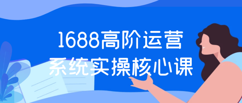 1688高阶运营系统实操核心课-渡漳网