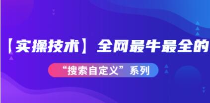 《拼多多搜索自定义》实操技术-渡漳网