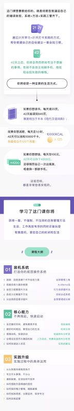 懒人的自我管理提升训练营-渡漳网