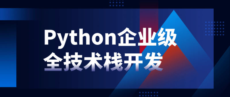 Python企业级全技术栈开发-渡漳网