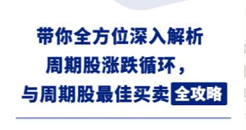 钱鑫淼《周期股最佳买卖全攻略》炒股教程视频-渡漳网