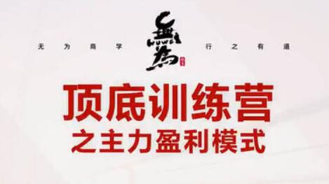 无为《抄底逃顶实战训练营》-渡漳网