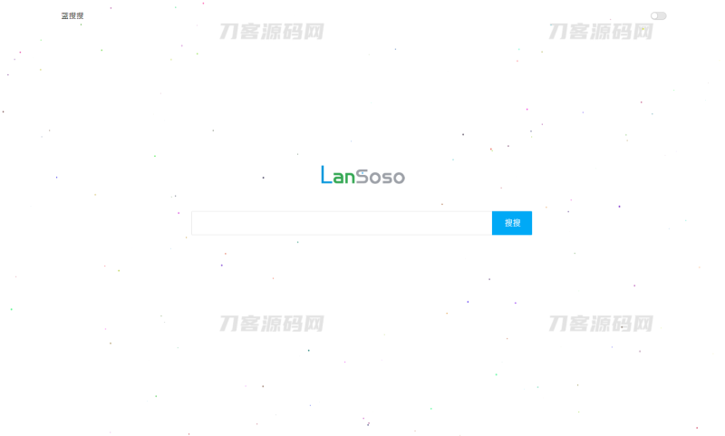 蓝搜网页版源码 | 蓝奏云网盘搜索引擎网站系统源码-渡漳网