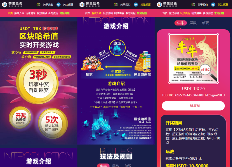 哈希值竞猜源码纯合约的返奖源码-渡漳网