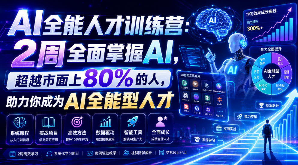 比火AI全能人才训练营
