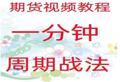 期货视频教程《一分钟周期战法》日内高频炒单买卖点策略实战-渡漳网