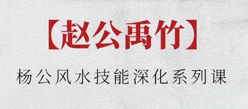 赵公禹竹《杨公风水技能深化系列课》-渡漳网