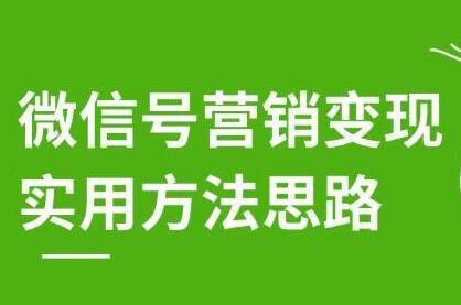 徐悦佳《微信号营销变现实用方法思路》朋友圈刷屏裂变方法-渡漳网