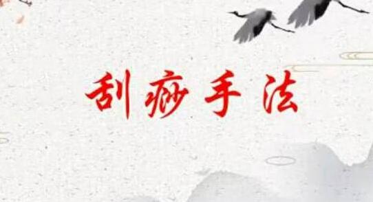 刘霞《新版人体十二部刮痧手法》视频教程-渡漳网