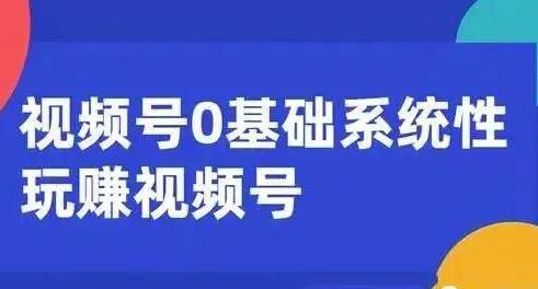 微信视频号运营攻略 (内容运营+引流+快速变现) 0基础玩赚视频号-渡漳网