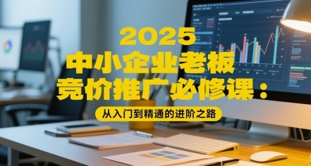中小企业老板竞价推广必修课：从入门到精通的进阶之路-渡漳网