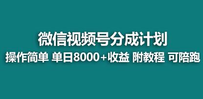 《视频号分成计划》有人单天最高能8000+-渡漳网