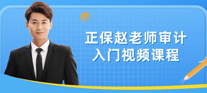 《审计入门视频》课程-渡漳网