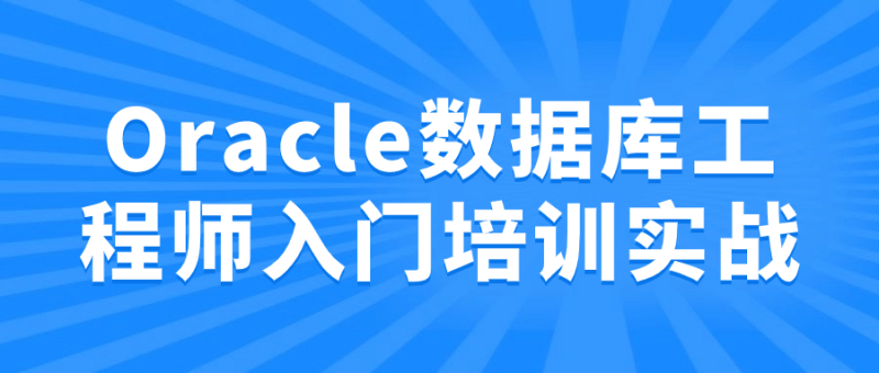 Oracle数据库工程师入门培训实战-渡漳网