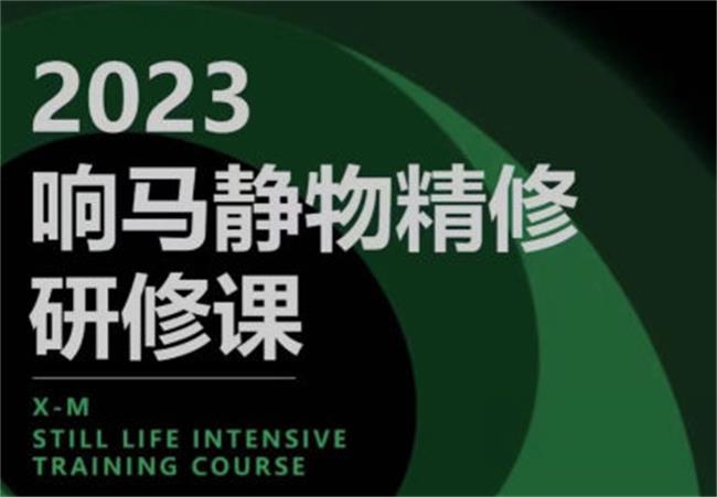 响马学院2023静物精修研修课-渡漳网